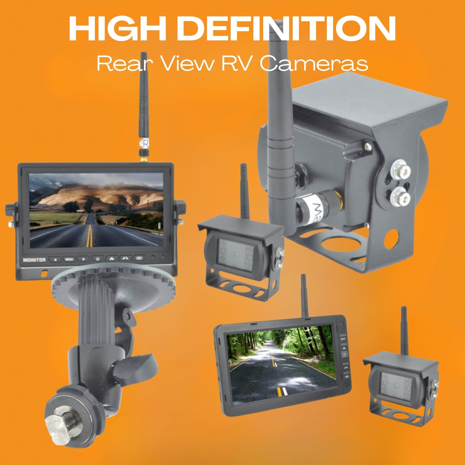 Full HD Rear View Cameras || RV secure